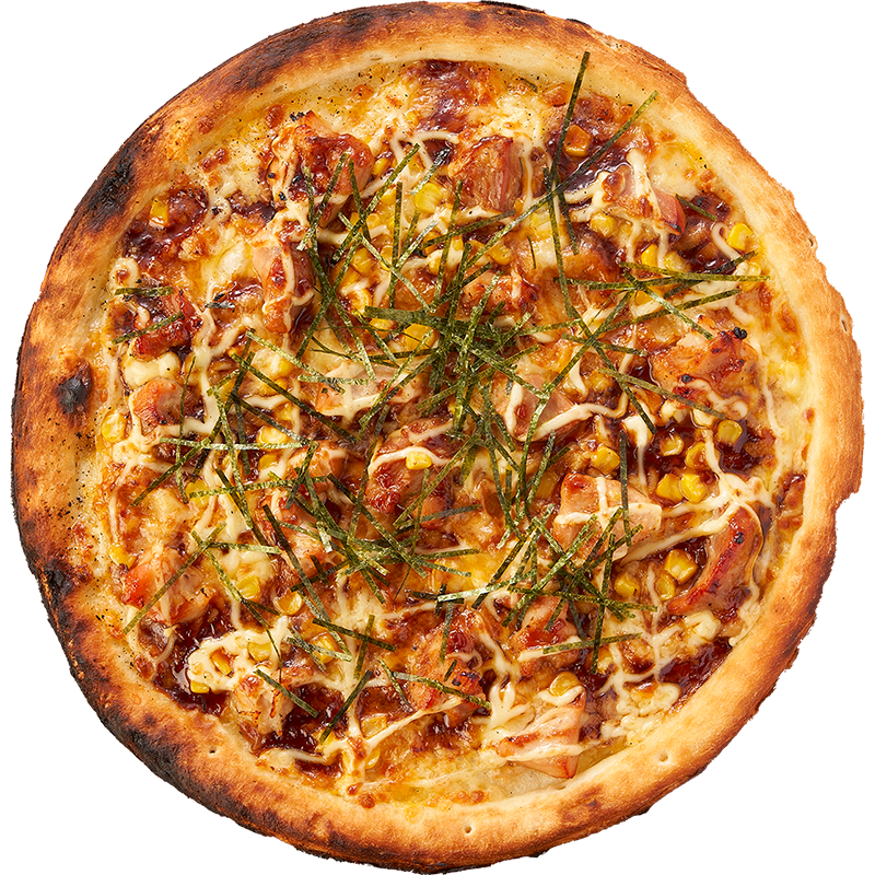 MEGA 厚切りチキンの濃厚照り焼きピザ