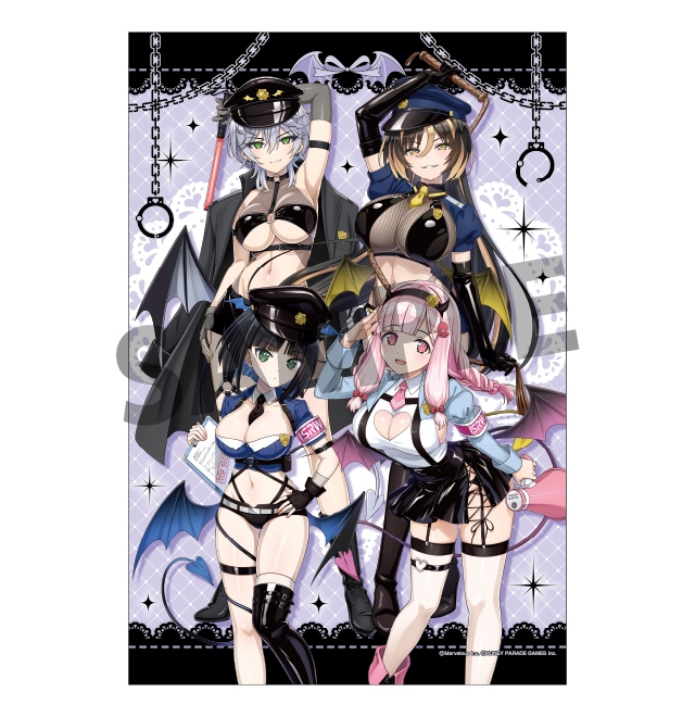 ドルフィンウェーブ 描き下ろしB2タペストリー【デビルポリスver.】(全1種)