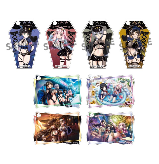 ドルフィンウェーブ アクリルキーホルダーコレクション【デビルポリスver.】(全8種)