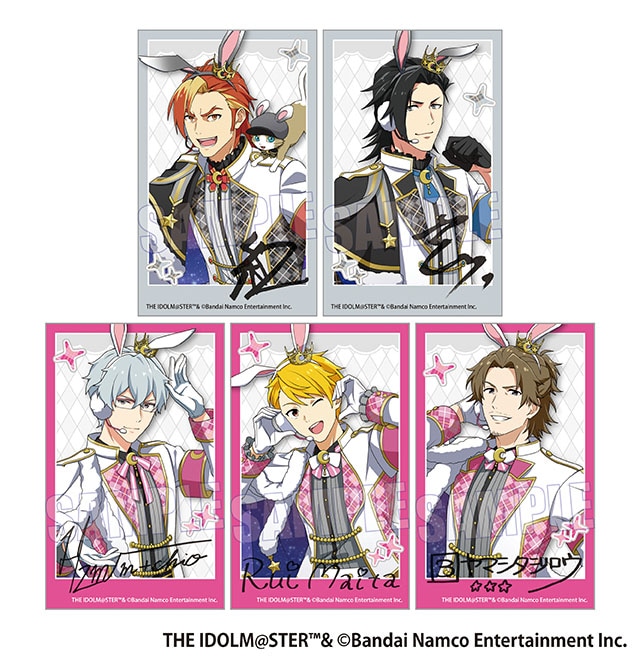 アイドルマスター SideM トレーディングステッカー (ランダム全5種)