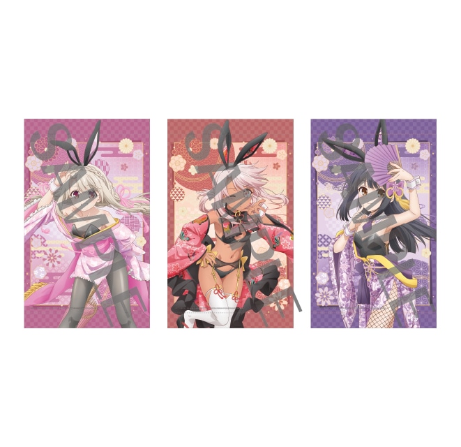 Fate/kaleid liner,プリズマ☆イリヤ 描き下ろしB2タペストリー【和風バニーver.】(全3種) 各3,850 円(税込)