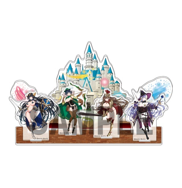 閃乱カグラ 描き下ろしアクリルジオラマ【ファンタジーver.】(全1種) 4,070 円(税込)