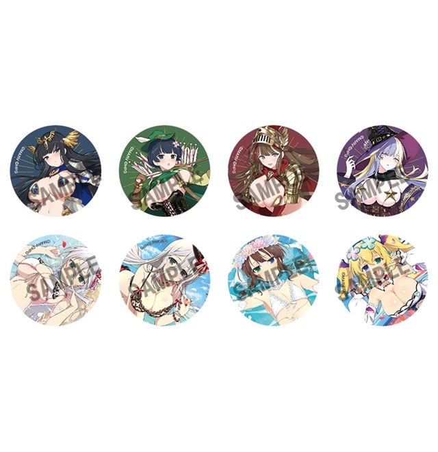 閃乱カグラ 缶バッジコレクション【vol.2】(全8種) 【単品】495円(税込) 【BOX】3,960円(税込)