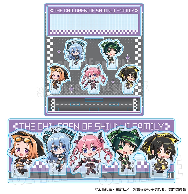 紫雲寺家の子供たち アクリルジオラマ (全1種)