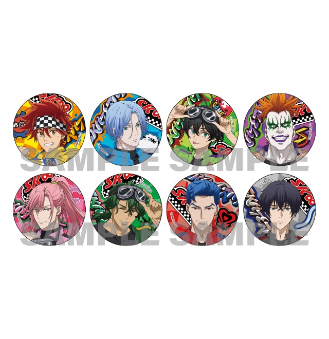 SK∞ エスケーエイト  描き下ろし缶バッジコレクション【レーシングファッションver.】（全8種）