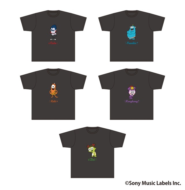 Spookiz Tシャツ（全5種）