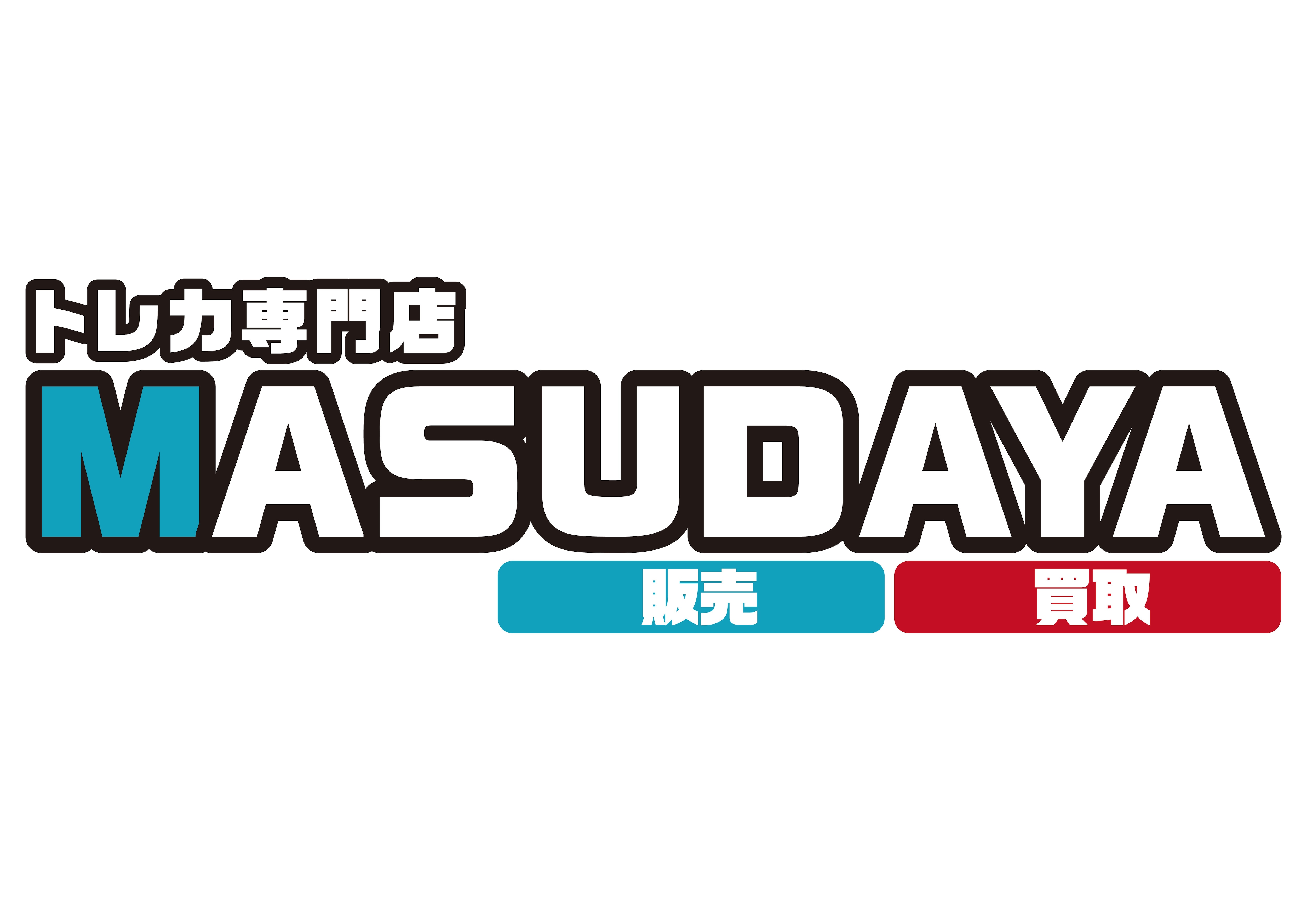 トレカ専門店MASUDAYAのロゴ