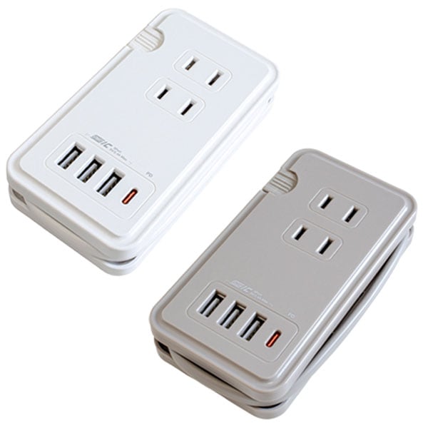ケーブルぐるぐる電源タップ