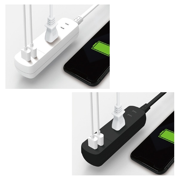 ストレスゼロタップ　電源&times;2　USBA&times;2