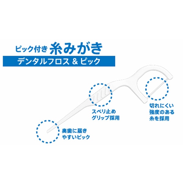 糸みがき超大容量600本入り（白）